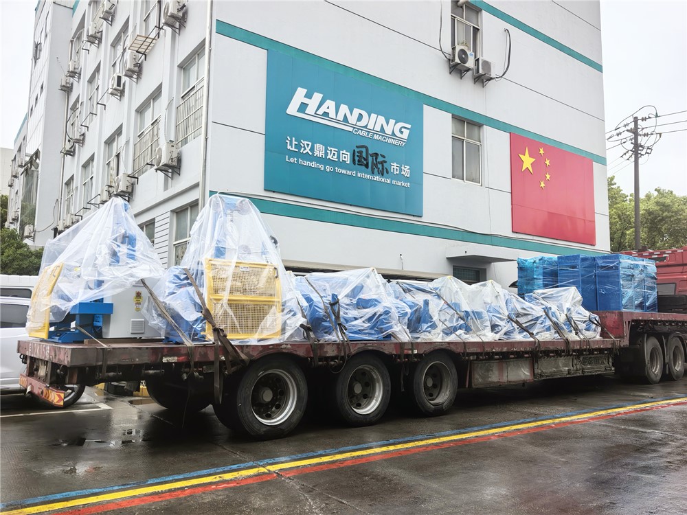 漢鼎BP-630箱式主動放線架發(fā)運海外 漢鼎BP-630箱式主動放線架發(fā)運海外